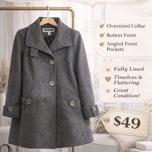 Kristen Blake Dark Grey Coat Ladies XL